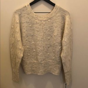 NWT William Rast Scoop/V Neck Sweater